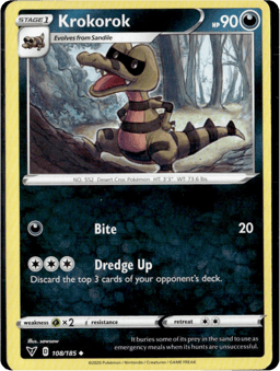 2020 Krokorok #108 Vivid Voltage