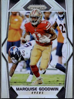 2017 Marquise Goodwin #57 Prizm