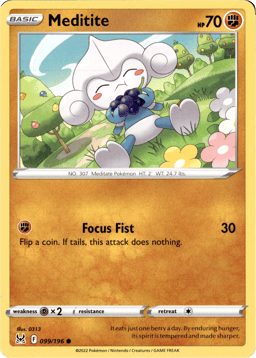 2022 Meditite #99 Lost Origin