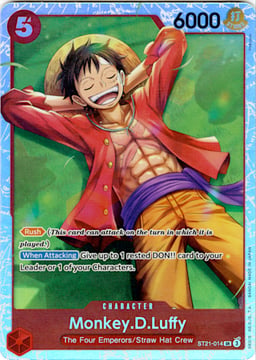 2025 Monkey.D.Luffy (foil) #14 EX Gear 5