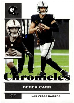 2021 Derek Carr #62 Chronicles