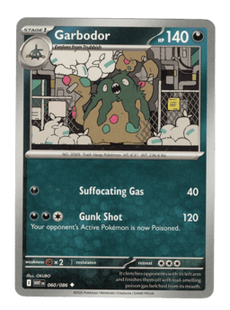 2025 Garbodor #60 White Flare