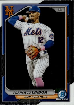 2024 Francisco Lindor #35 Bowman Chrome