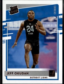 2020 Jeff Okudah #343 Donruss