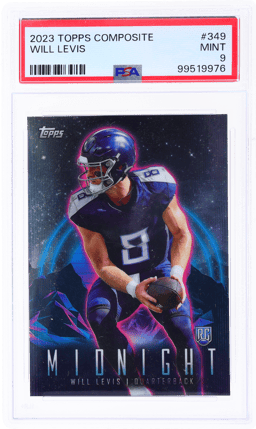 2023 Topps Composite Midnight Will Levis #349 PSA 9