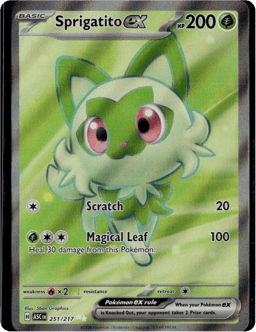 2026 Sprigatito ex #251 Ascended Heroes