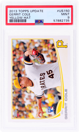 2013 Topps Update Yellow Hat Gerrit Cole #US150A PSA 9
