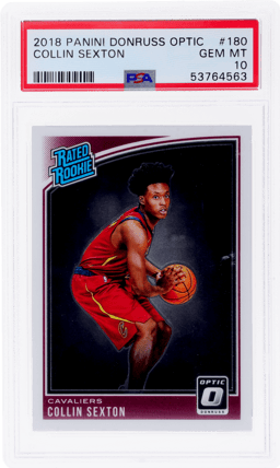 2018 Donruss Optic Rated Rookie Collin Sexton #180 PSA 10