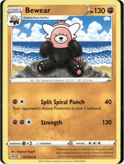 2021 Bewear #151 Fusion Strike
