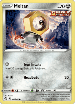 2021 Meltan #188 Fusion Strike