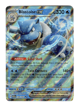 2023 Blastoise ex #9 151