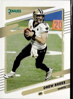 2021 Drew Brees #93 Donruss
