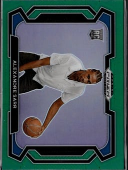 2024 Alexandre Sarr #52 Prizm Draft Picks