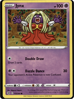 2021 Jynx #112 Fusion Strike