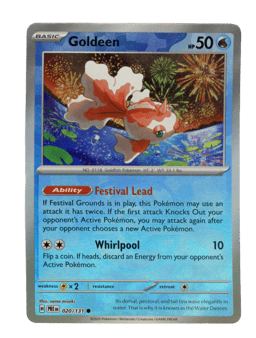 2025 Goldeen  (Master Ball) #20 Prismatic Evolutions