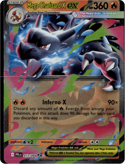 2025 Mega Charizard X ex #13 Phantasmal Flames