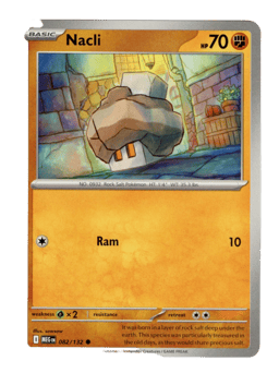 2025 Nacli #82 Mega Evolution