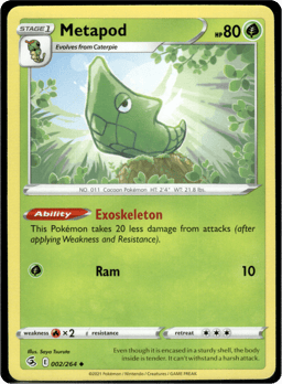 2021 Metapod #2 Fusion Strike