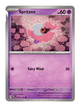 2025 Spritzee #38 Prismatic Evolutions