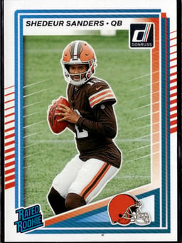 2023 Shedeur Sanders #306 Rated Rookie