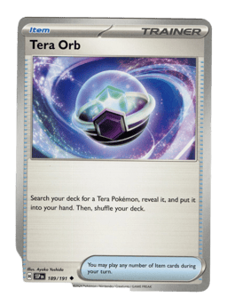 2024 Tera Orb #189 Surging Sparks