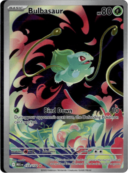 2025 Bulbasaur #133 Mega Evolution