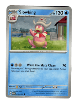 2025 Slowking #19 Prismatic Evolutions