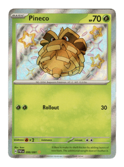 2024 Pineco #99 Paldean Fates