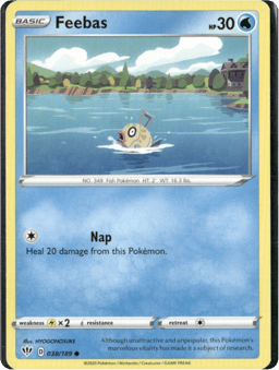 2020 Feebas #38 Darkness Ablaze