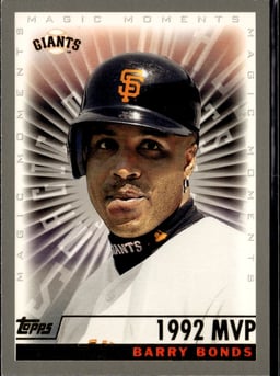 2000 Barry Bonds #476 Topps