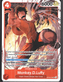 2026 Monkey.D.Luffy (foil) #15 The Time Of Battle