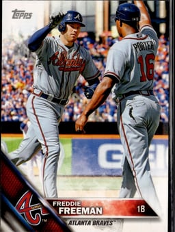 2016 Freddie Freeman #241 Topps Mini