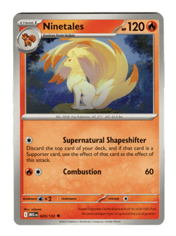 2025 Ninetales #20 Mega Evolution