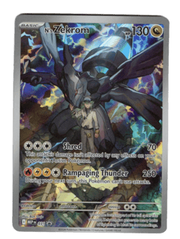 2025 N's Zekrom #31 Mega Evolution Black Star Promos