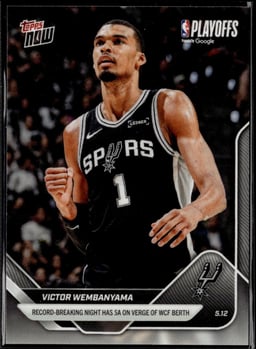 2023 Victor Wembanyama #310 Topps Now Playoffs