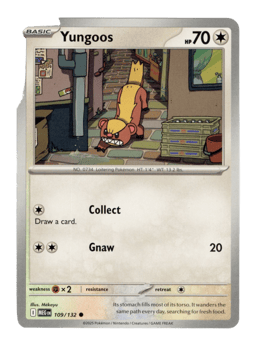 2025 Yungoos #109 Mega Evolution