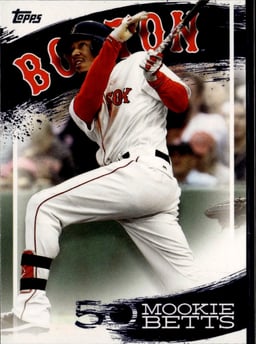 2019 Mookie Betts #MB-6 Topps Mookie Betts Highlights