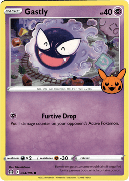 2020 Gastly #064/196 Miscellaneous Cards & Products