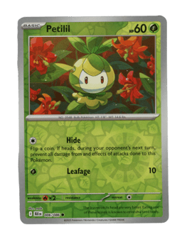 2025 Petilil  (Master Ball) #006 Black Bolt