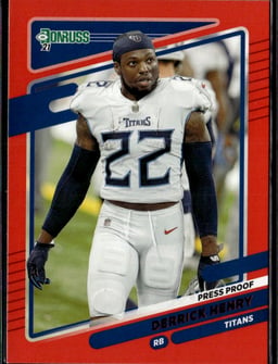 2021 Derrick Henry #14 Donruss Press Proof