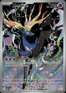 2026 Xerneas #91 Chaos Rising