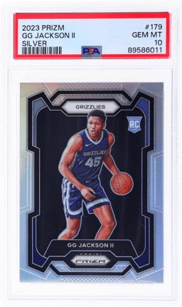 2023 Panini Prizm Silver Prizm Gg Jackson II #179 PSA 10
