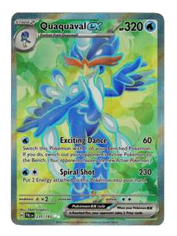 2023 Quaquaval ex #235 Paldea Evolved