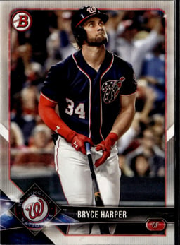 2018 Bryce Harper #69 Bowman