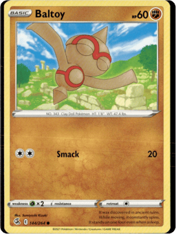 2021 Baltoy #144 Fusion Strike