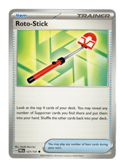 2025 Roto-Stick #127 Prismatic Evolutions