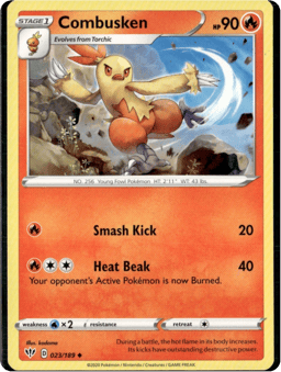 2020 Combusken #23 Darkness Ablaze