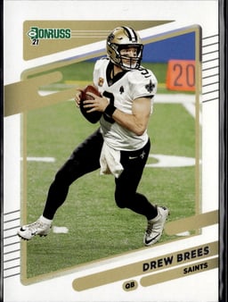 2021 Drew Brees #93 Donruss