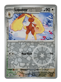 2025 Lopunny #84 Prismatic Evolutions