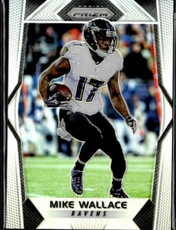 2017 Mike Wallace #158 Prizm